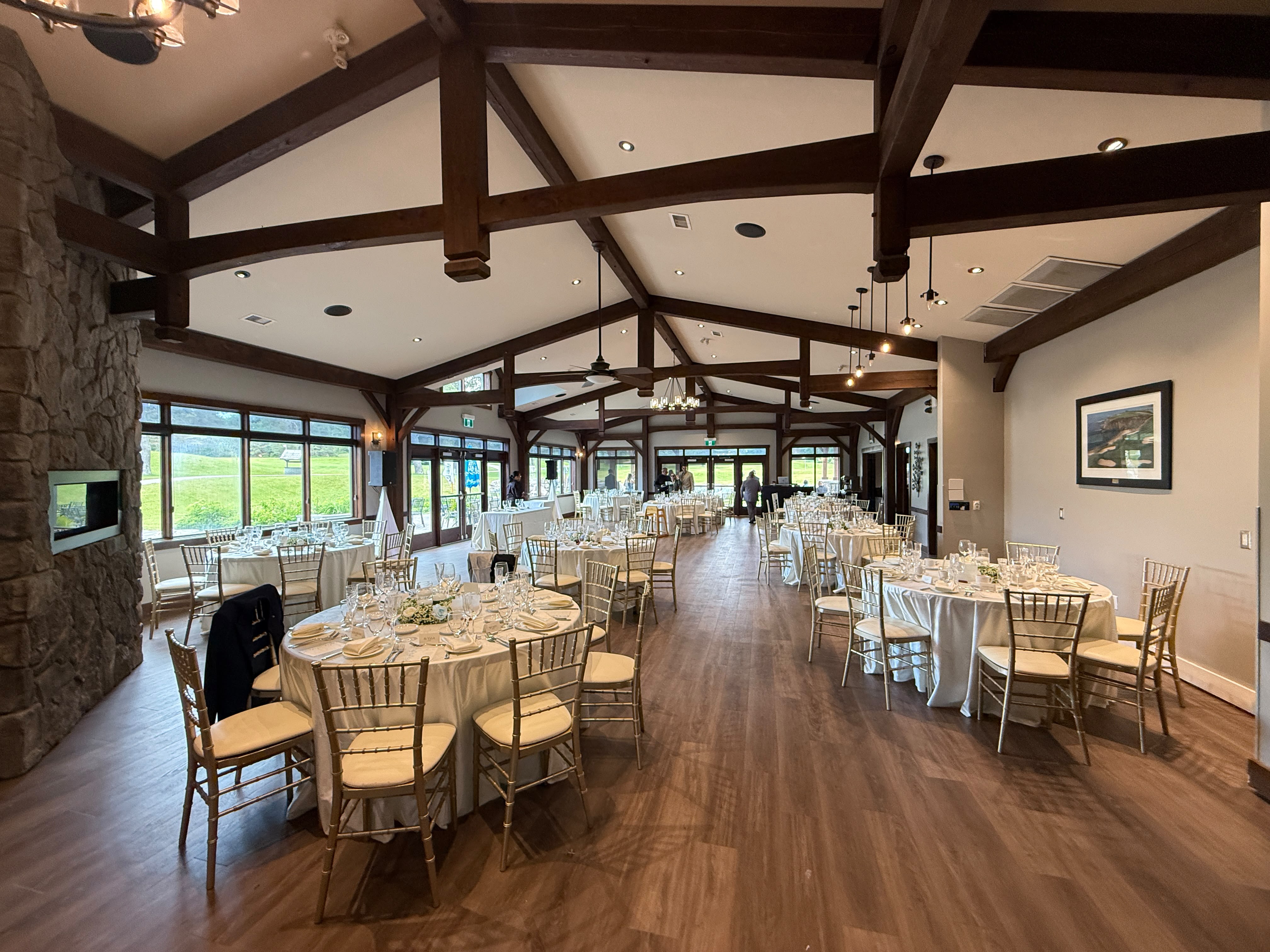 In-house kitchen and catering at Foxbridge wedding venue